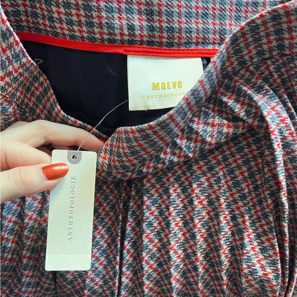 Anthropologie Maeve Wilma Pleated Midi Skirt - Picture 6 of 10